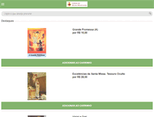 Tablet Screenshot of misericordiadivina.com.br